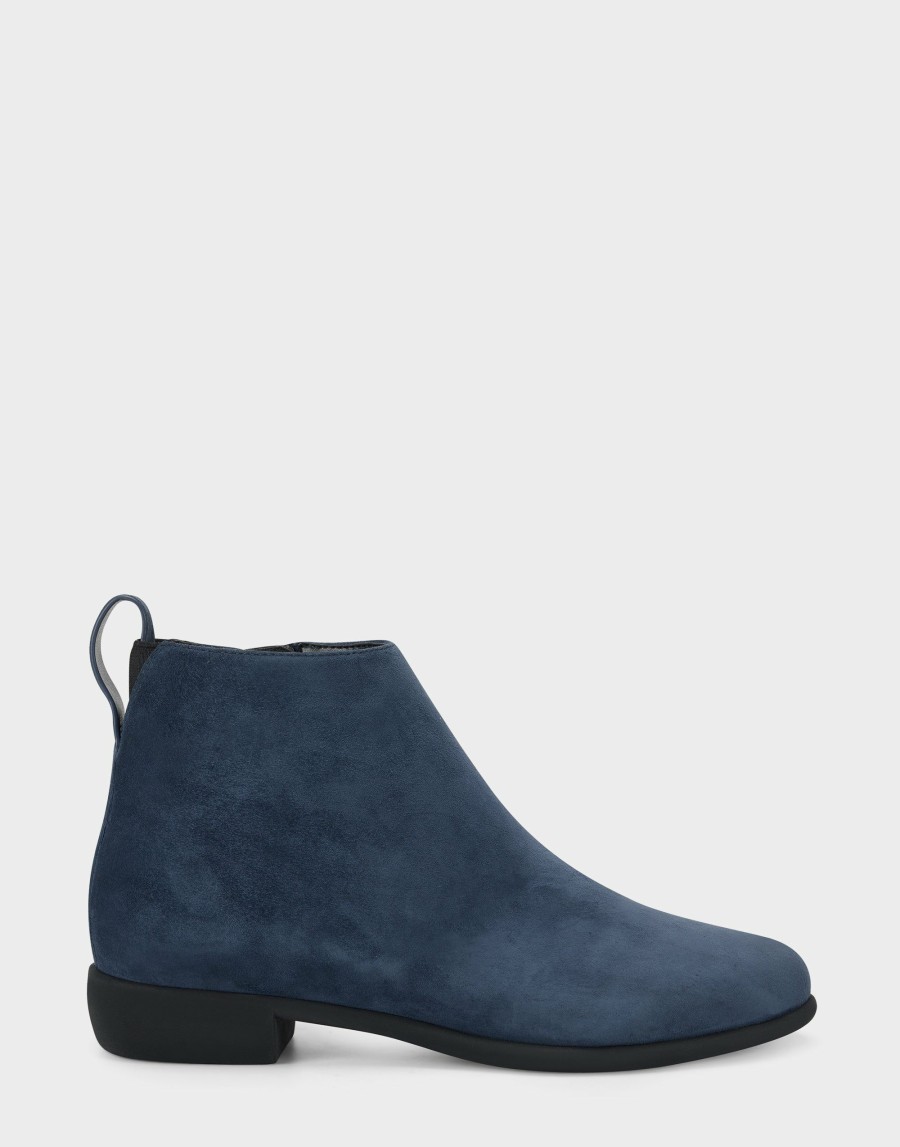 Boots * | Aerosoles Spencer Navy Suede