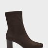 Boots * | Aerosoles Miley Brown Faux Suede