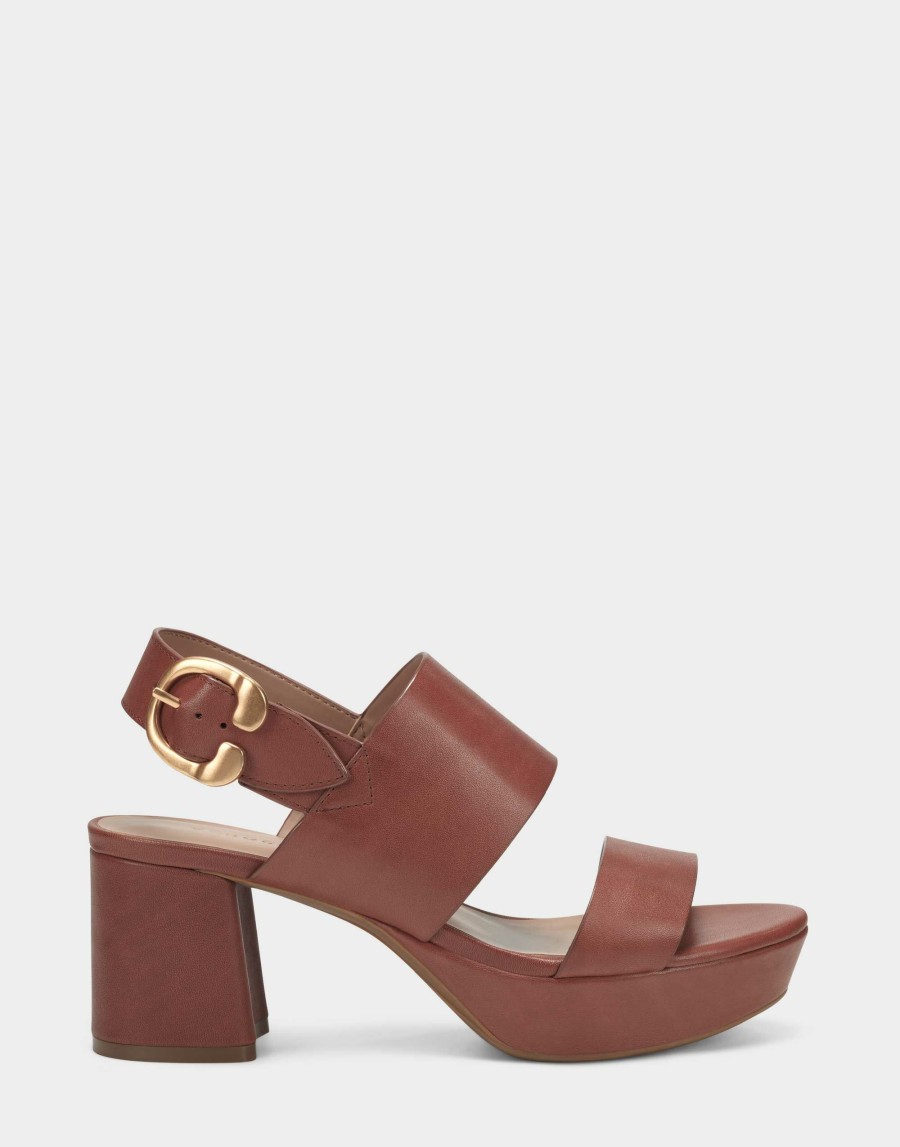 Heels * | Aerosoles Camera Clay Leather