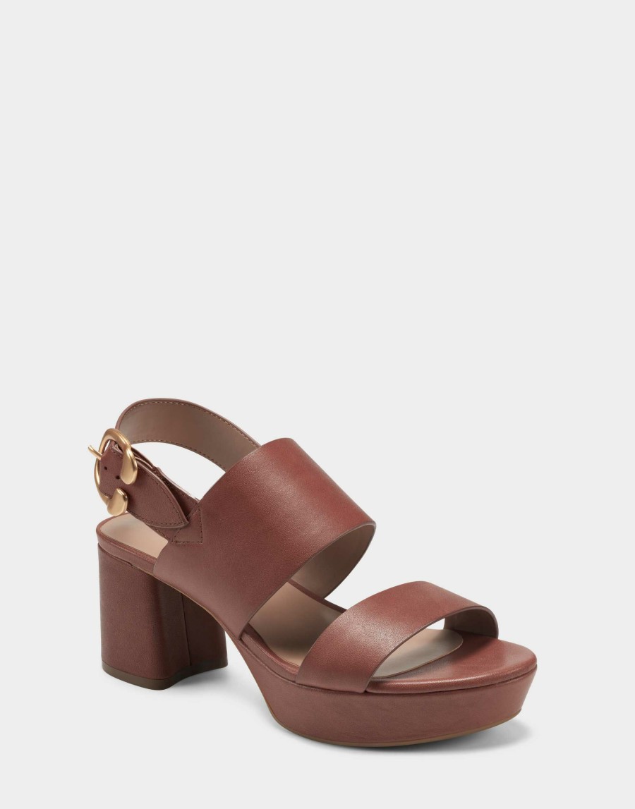 Heels * | Aerosoles Camera Clay Leather