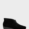 Boots * | Aerosoles Allowance Black Suede