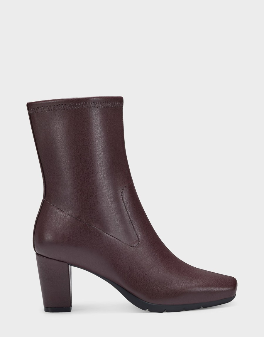 Boots * | Aerosoles Cinnamon Wine