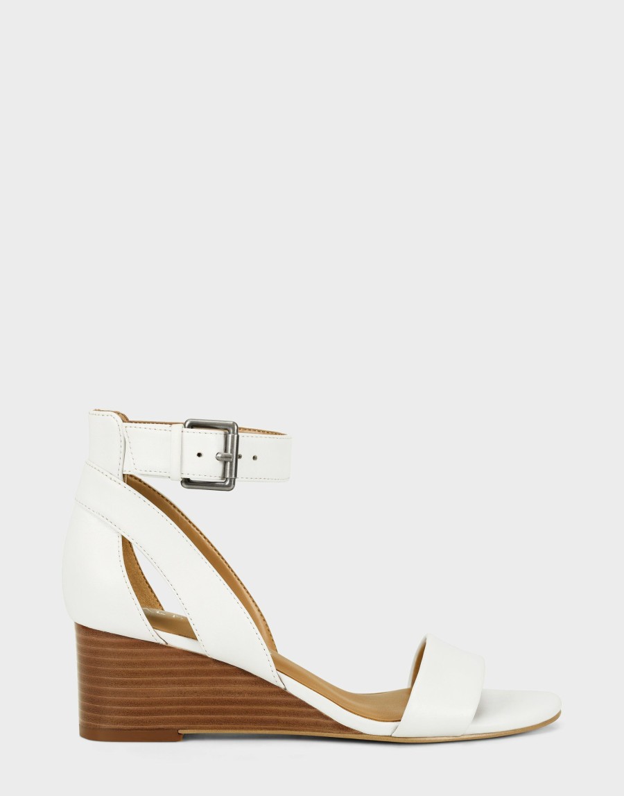 Heels * | Aerosoles Willowbrook White Leather