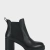 Boots * | Aerosoles Emelia Black Leather