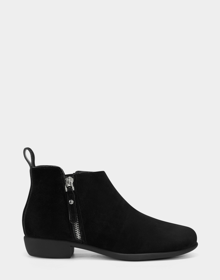 Boots * | Aerosoles Stewart Black Suede