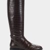 Boots * | Aerosoles Berri Brown Croco