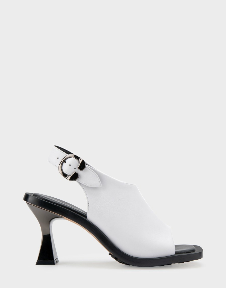 Heels * | Aerosoles Canal White Leather