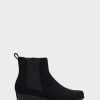 Boots * | Aerosoles Alisa Black Faux Suede