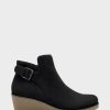 Boots * | Aerosoles Bradley Black Faux Suede