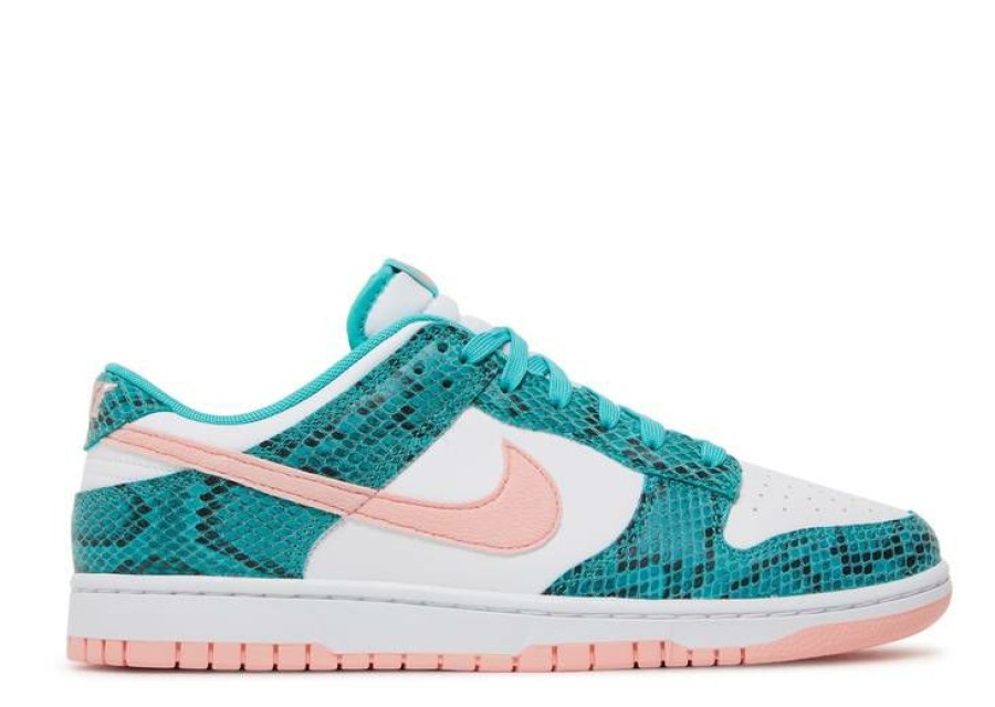 Shoes * | Nike Dunk Low 'Washed Teal Snakeskin'