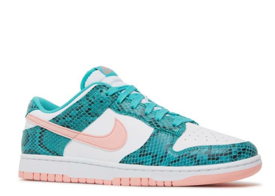 Shoes * | Nike Dunk Low 'Washed Teal Snakeskin'