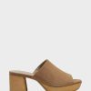 Heels * | Aerosoles Canie Camel Suede