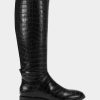 Boots * | Aerosoles Berri Black Croco