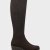 Boots * | Aerosoles Binocular Brown Faux Suede