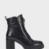 Boots * | Aerosoles Everest Black Leather