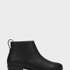 Boots * | Aerosoles Sloan Black Faux Leather