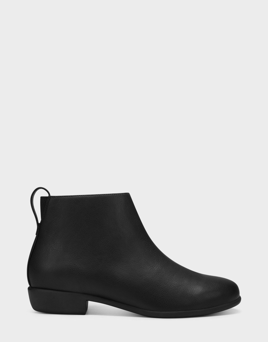 Boots * | Aerosoles Sloan Black Faux Leather