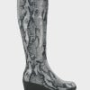 Boots * | Aerosoles Brenna Gray Snake