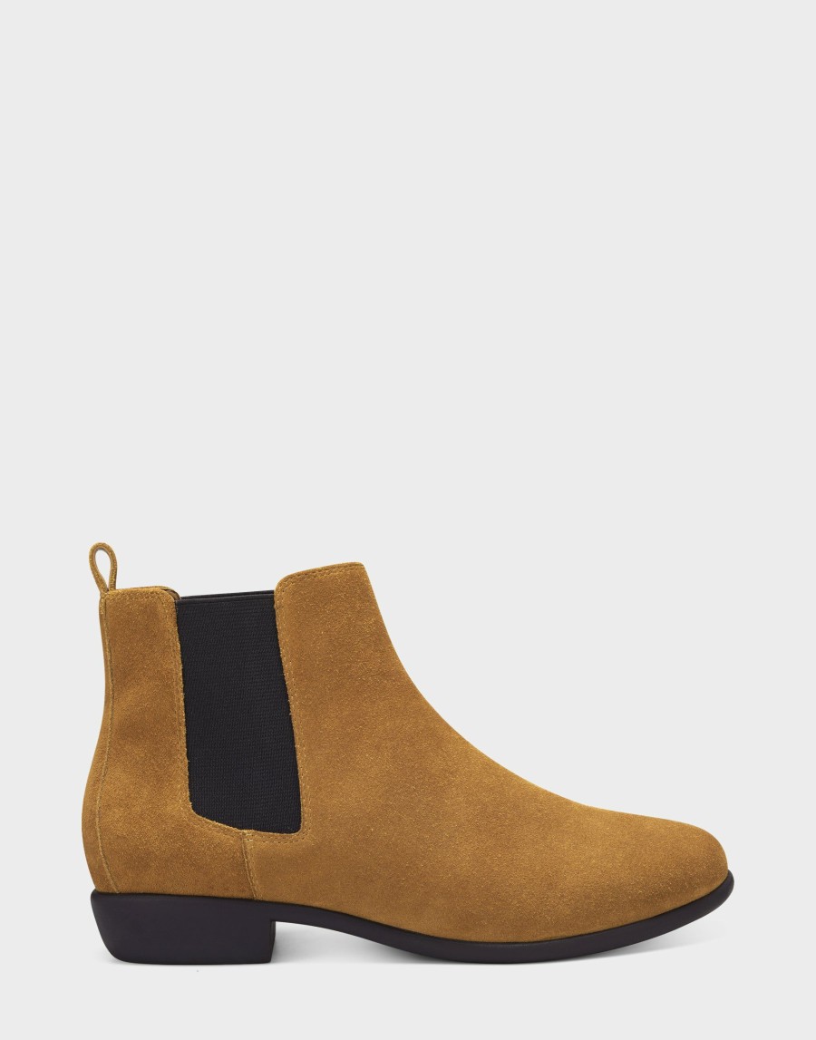 Boots * | Aerosoles Step Dance Dark Wheat Suede