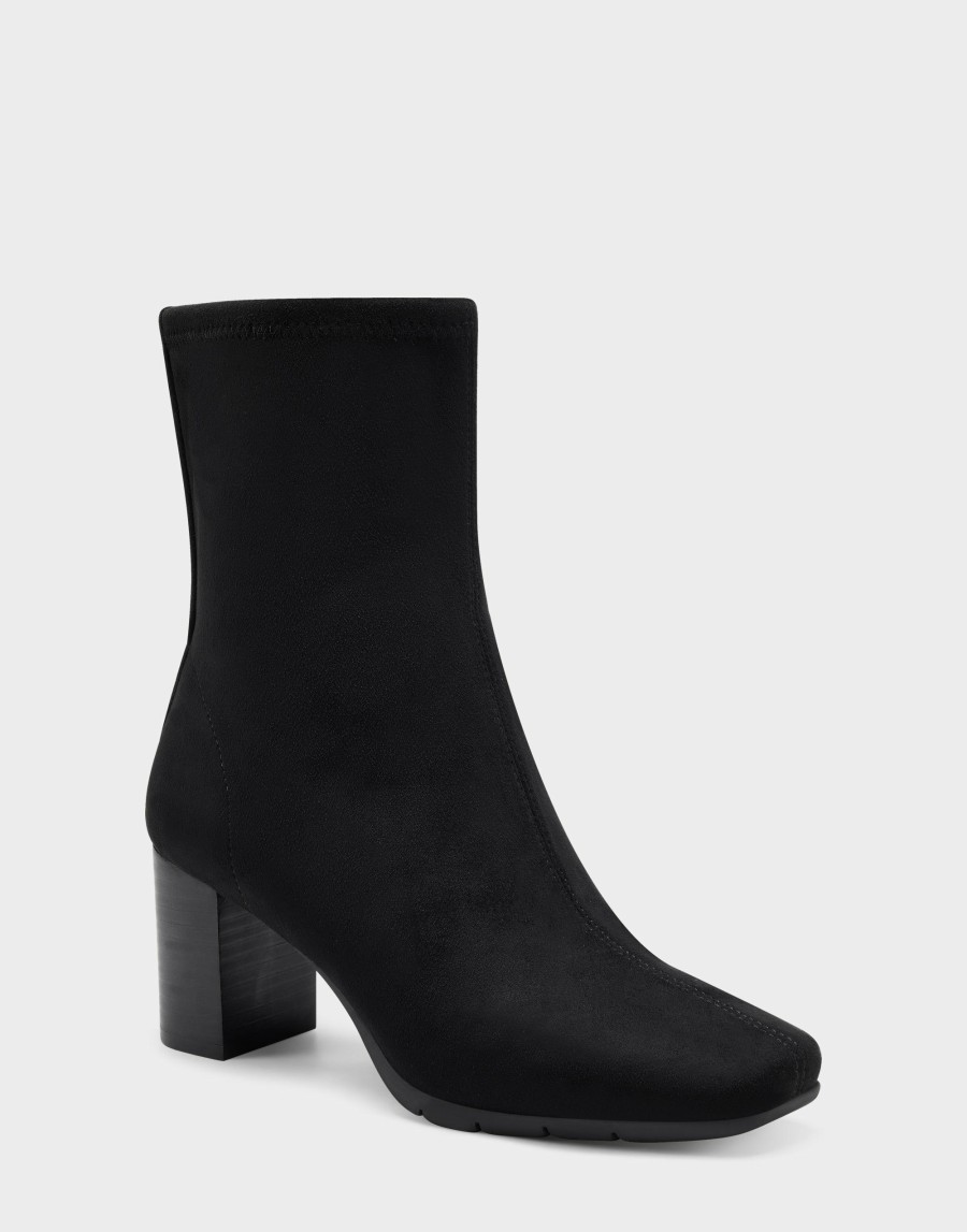 Boots * | Aerosoles Miley Black Faux Suede