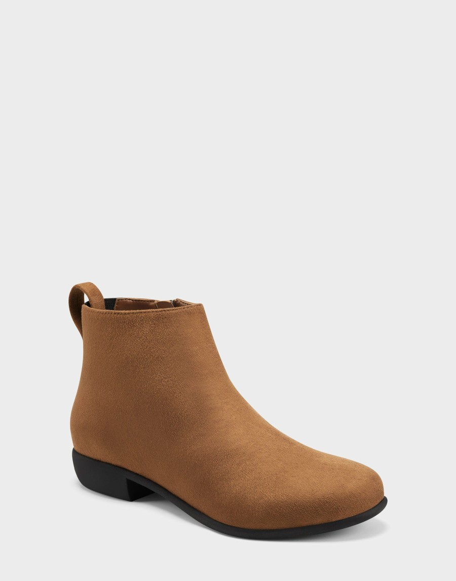 Boots * | Aerosoles Spencer Tan Faux Suede