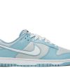 Shoes * | Nike Dunk Low 'Fleece Swoosh Light Blue'