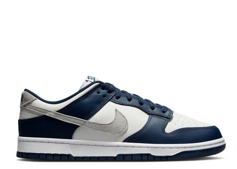 Shoes * | Nike Dunk Low 'Midnight Navy Smoke Grey'