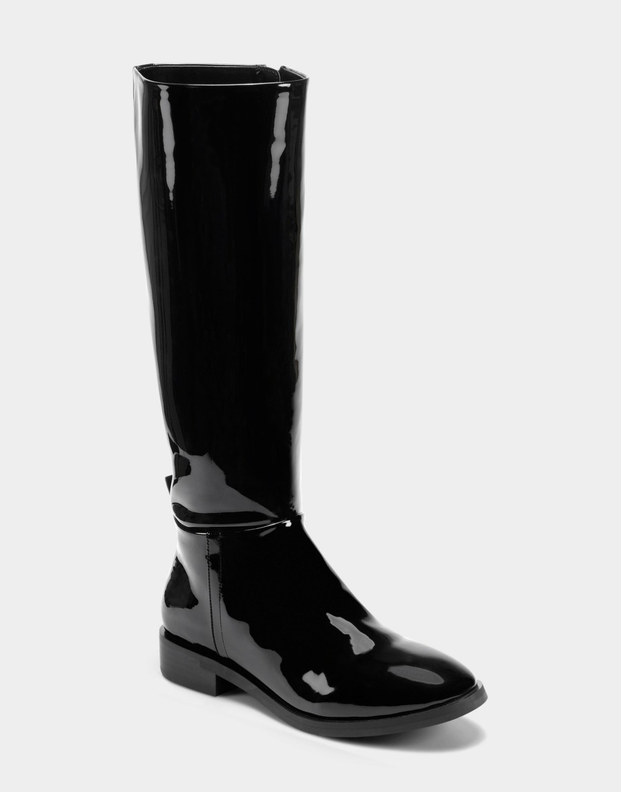 Boots * | Aerosoles Berri Black Patent Pu