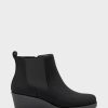 Boots * | Aerosoles Brandi Black Faux Suede