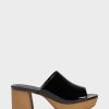 Heels * | Aerosoles Canie Black Patent