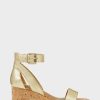 Heels * | Aerosoles Willowbrook Gold Metallic