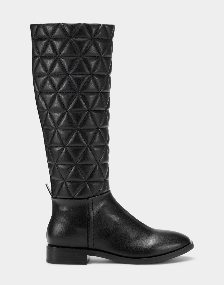 Boots * | Aerosoles Berri Black Quilted