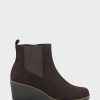 Boots * | Aerosoles Brandi Brown Faux Suede