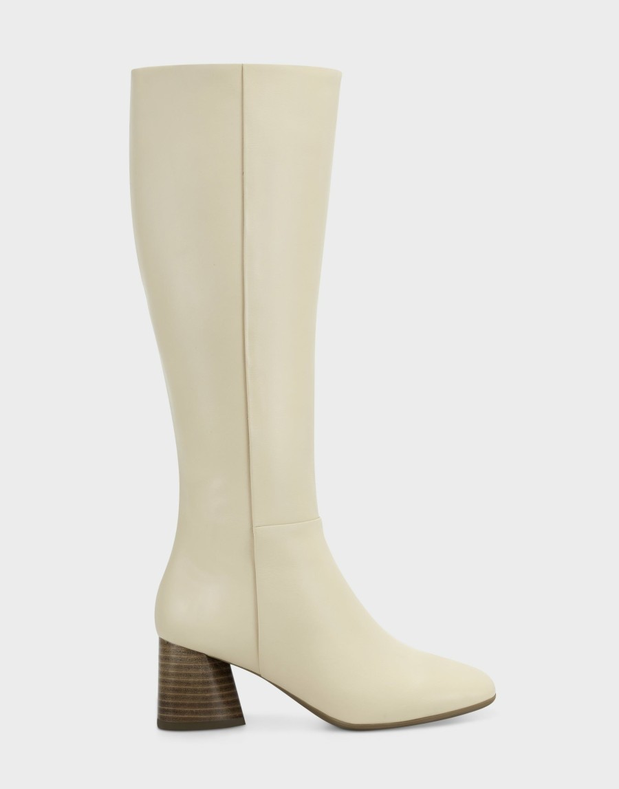 Boots * | Aerosoles Maxim Cream Leather