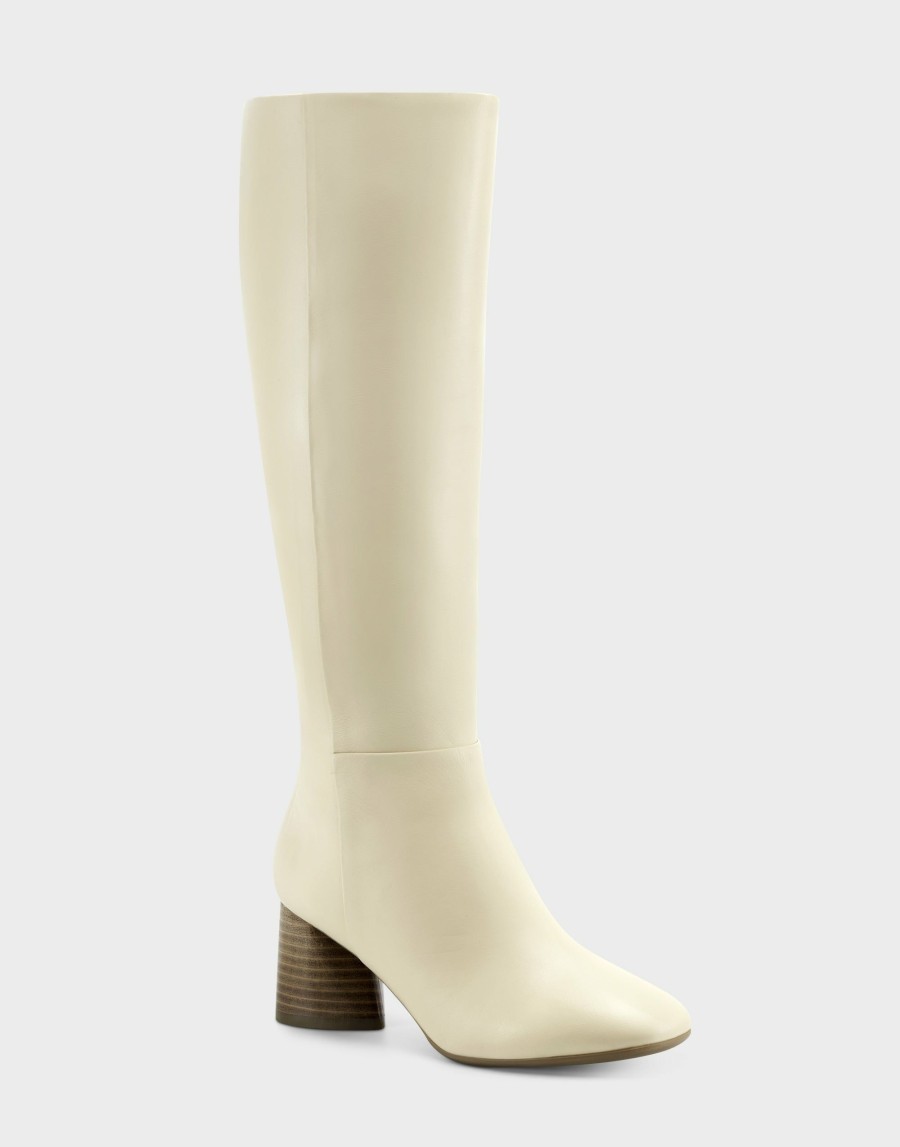 Boots * | Aerosoles Maxim Cream Leather