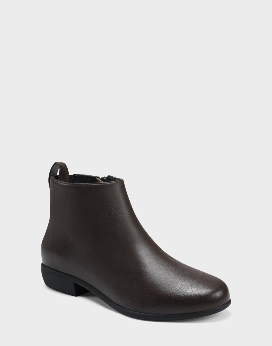 Boots * | Aerosoles Spencer Brown Leather