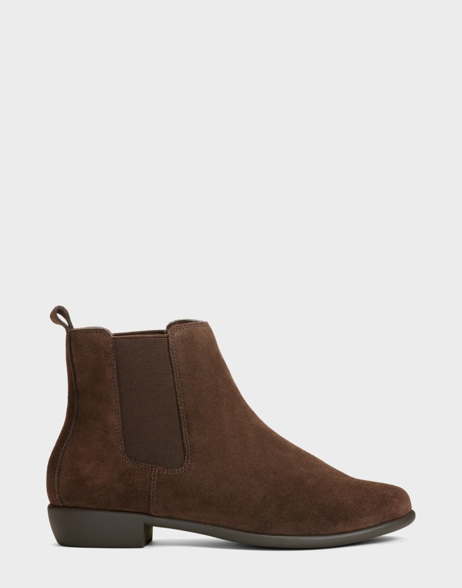 Boots * | Aerosoles Step Dance Brown Suede