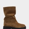 Boots * | Aerosoles Simple Brown Suede