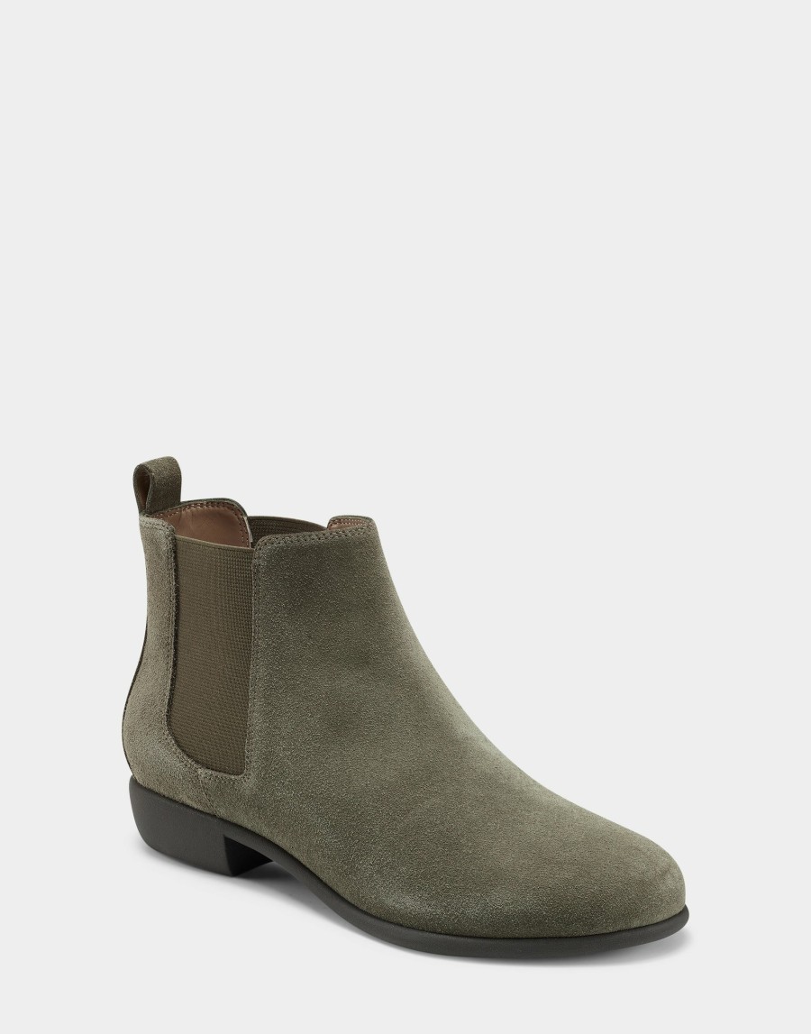 Boots * | Aerosoles Step Dance Grey Suede